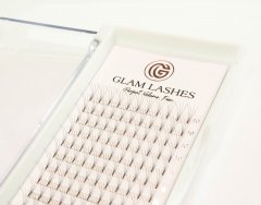 4D Fertigf�cher aus hochwertigen PBT Fasern von Glam Lashes