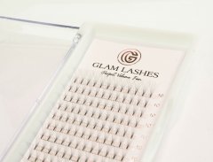 6D Fertigf�cher aus hochwertigen PBT Fasern von Glam Lashes