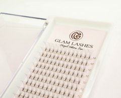 7D Fertigfächer aus hochwertigen PBT Fasern von Glam Lashes 7D Fertigfächer aus hochwertigen PBT Fasern von Glam Lashes