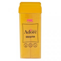 Adore Strip Wax Gold Glitter Roll-on mit Teebaum�l von Pink Cosmetics