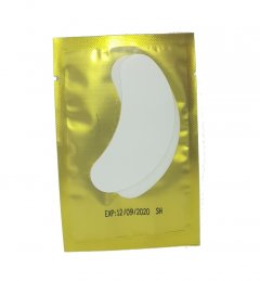 Augenpads / Gelpads gold 10 Paar Wimpernboutique