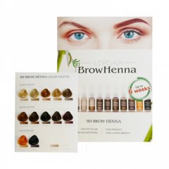 Brow Henna Farbkatalog ab sofort bei Ameeya Cosmetics