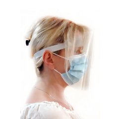 Hygienisches Gesichtsvisier von Gl Beauty f�r einen optimalen Schutz