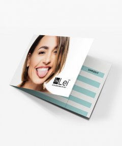 In Lei Visitenkarten f�r das Brow Lifting 