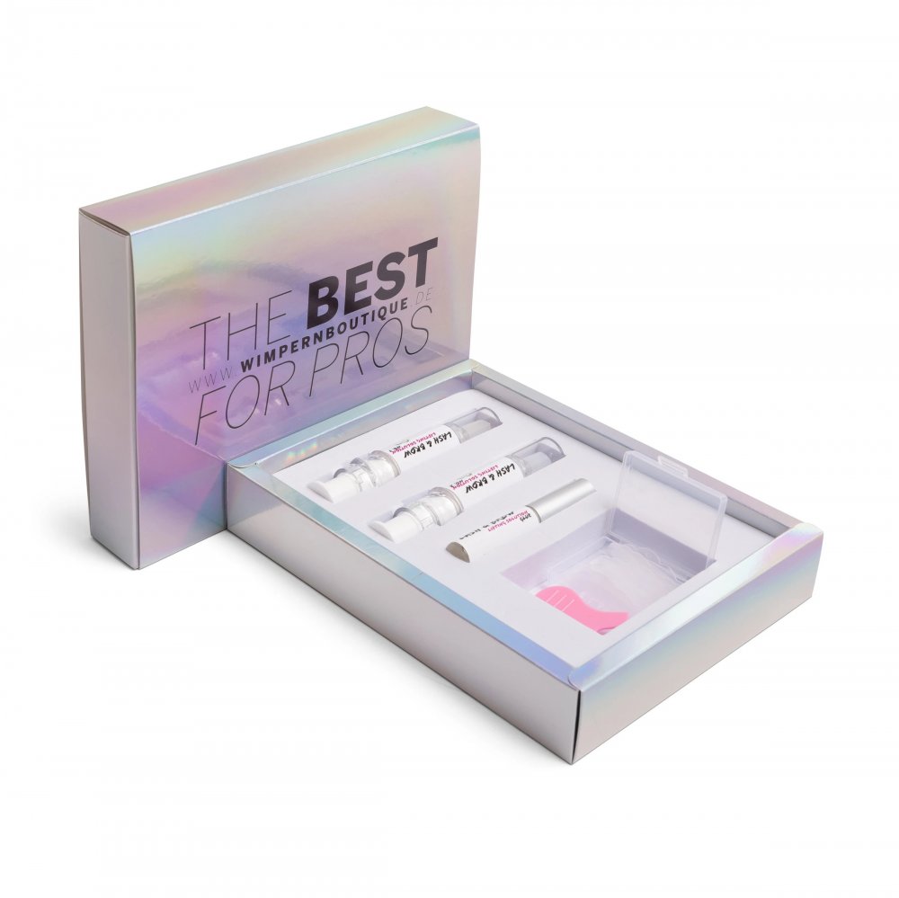 Lash&Brow Lifting Solution Set+Keratin Boost von der Wimpernboutique