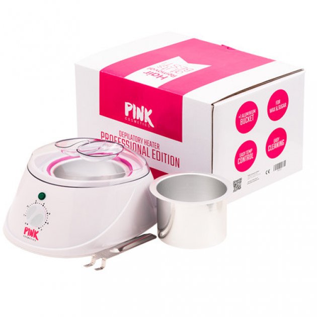 Depilatory Heater 450ml Pink Cosmetics