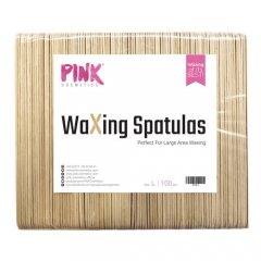 Holzspatel Large 100Stk. - Pink Cosmetics