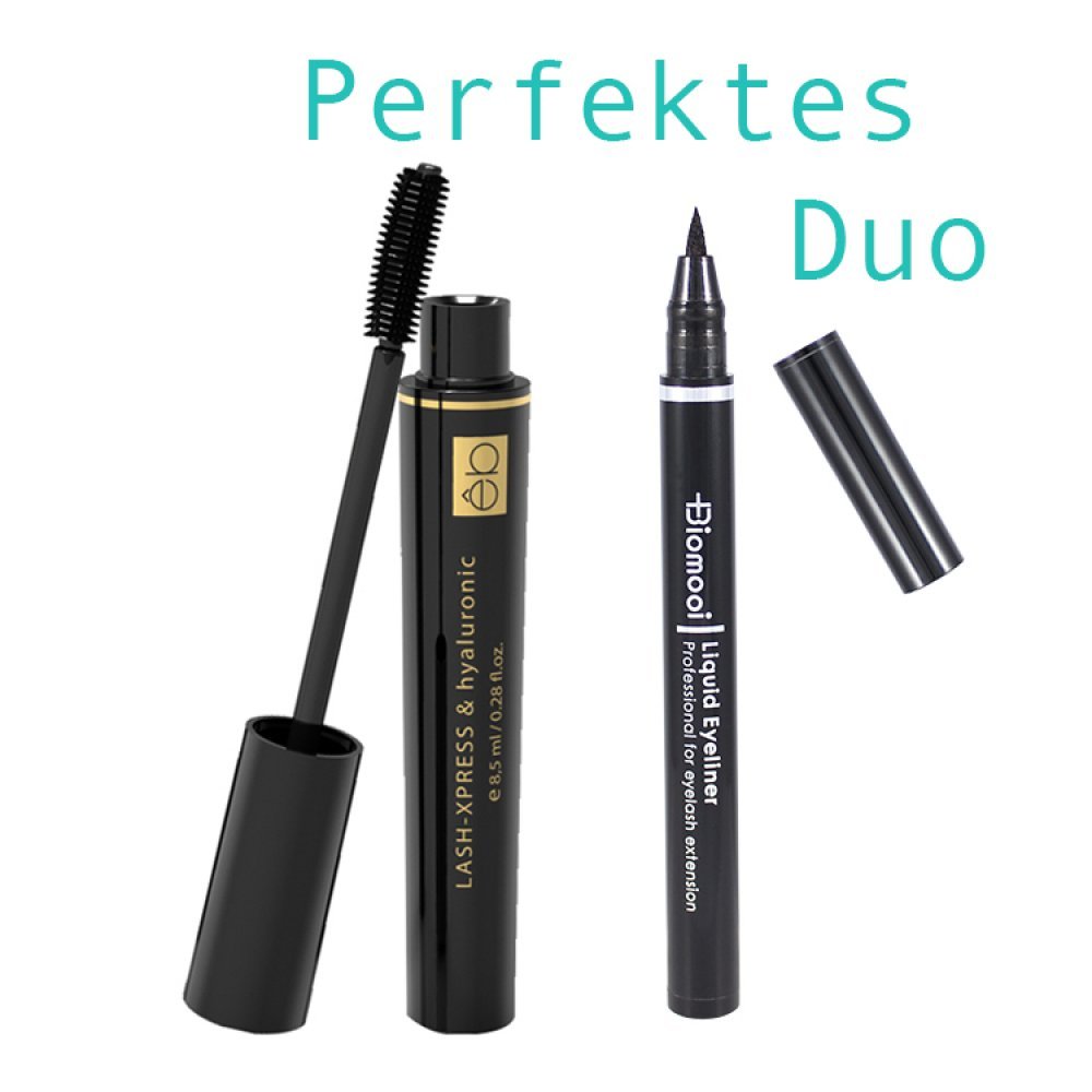 Perfektes Duo Mascara + Eyeliner