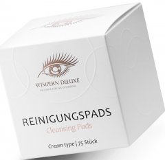 �lfreie Reinigungspads von Wimpern Deluxe