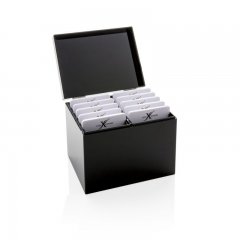 LashXtend Traybox schwarz (Inhalt 10 Platten), Wimpernplatte, Arbeitsunterlagen